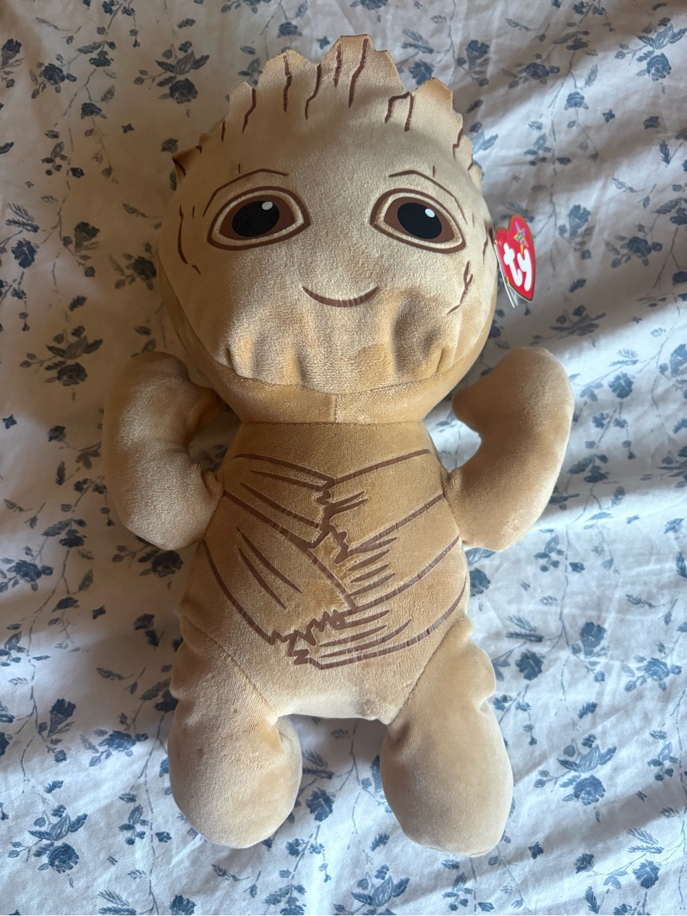TY Baby Groot Plush - Brown